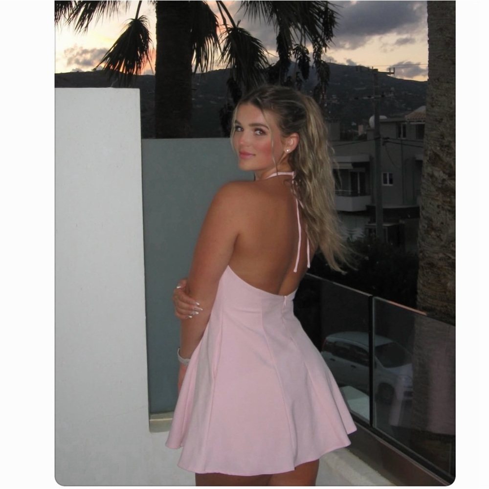 ZARA HALTEL MINI DRESS